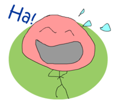 A cute line boy sticker #6056802