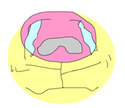 A cute line boy sticker #6056825