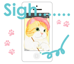 Pop-Up Cellular Phone ! (English) sticker #6056846