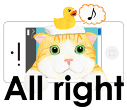 Pop-Up Cellular Phone ! (English) sticker #6056855