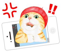 Pop-Up Cellular Phone ! (English) sticker #6056857