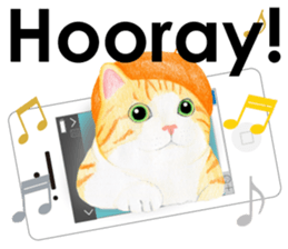 Pop-Up Cellular Phone ! (English) sticker #6056859