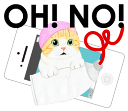 Pop-Up Cellular Phone ! (English) sticker #6056865