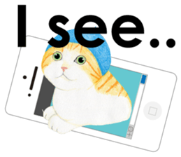 Pop-Up Cellular Phone ! (English) sticker #6056874