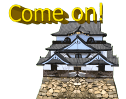 Japanese castle(ENGLISH) sticker #6057372