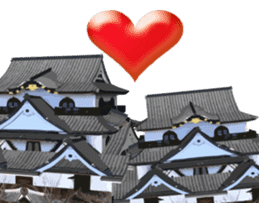 Japanese castle(ENGLISH) sticker #6057376