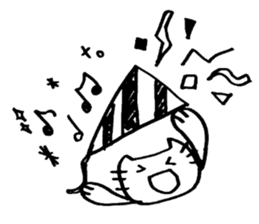 simple cat congratulations sticker #6057471