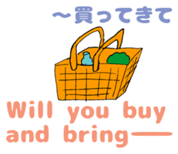 Japanese-English Stickers (2): Party! sticker #6057504