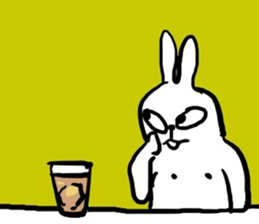 USAGI in the Bar sticker #6058202