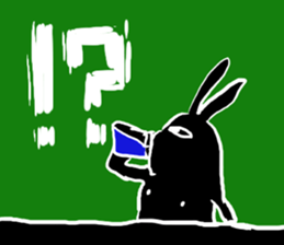 USAGI in the Bar sticker #6058212