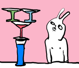 USAGI in the Bar sticker #6058213