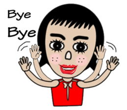 JJ Funny girl sticker #6058284