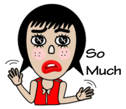 JJ Funny girl sticker #6058292