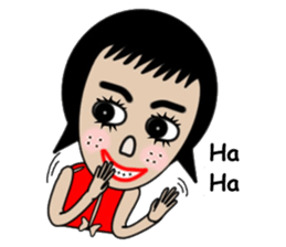 JJ Funny girl sticker #6058298