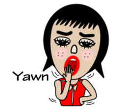 JJ Funny girl sticker #6058303