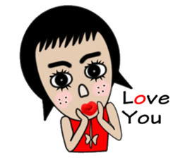 JJ Funny girl sticker #6058307