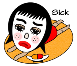 JJ Funny girl sticker #6058318