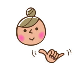 B.B girls sticker #6058386