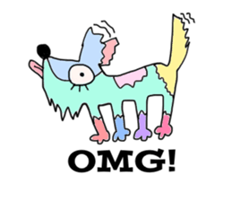 Funny cute Monsters sticker #6058682