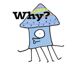 Funny cute Monsters sticker #6058687