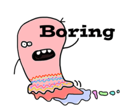 Funny cute Monsters sticker #6058691