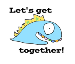 Funny cute Monsters sticker #6058693