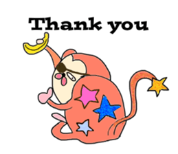 Funny cute Monsters sticker #6058695