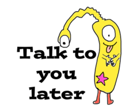 Funny cute Monsters sticker #6058698