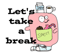 Funny cute Monsters sticker #6058700