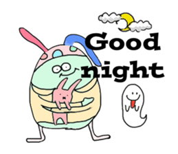 Funny cute Monsters sticker #6058704