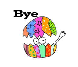 Funny cute Monsters sticker #6058716