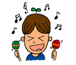 Life of Mr.Grass sticker #6058766