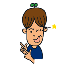 Life of Mr.Grass sticker #6058787