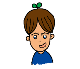 Life of Mr.Grass sticker #6058799