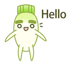 Uncle Ro-Big radish sticker #6058920