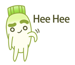 Uncle Ro-Big radish sticker #6058921