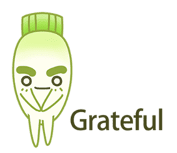 Uncle Ro-Big radish sticker #6058922