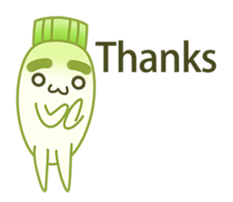 Uncle Ro-Big radish sticker #6058925