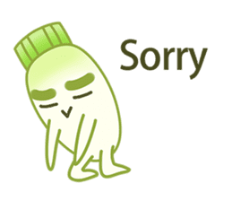 Uncle Ro-Big radish sticker #6058926