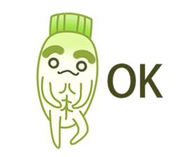 Uncle Ro-Big radish sticker #6058927