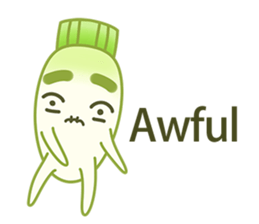 Uncle Ro-Big radish sticker #6058932