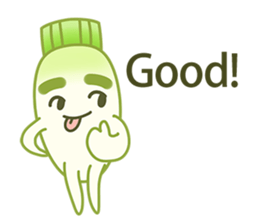 Uncle Ro-Big radish sticker #6058933