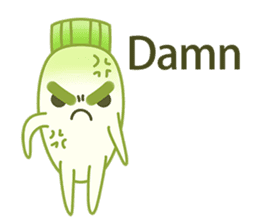 Uncle Ro-Big radish sticker #6058936