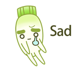Uncle Ro-Big radish sticker #6058937