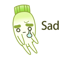 Uncle Ro-Big radish sticker #6058937