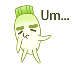 Uncle Ro-Big radish sticker #6058938
