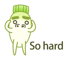 Uncle Ro-Big radish sticker #6058939
