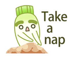 Uncle Ro-Big radish sticker #6058946
