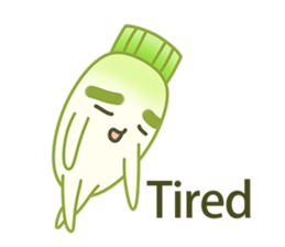 Uncle Ro-Big radish sticker #6058947