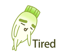 Uncle Ro-Big radish sticker #6058947